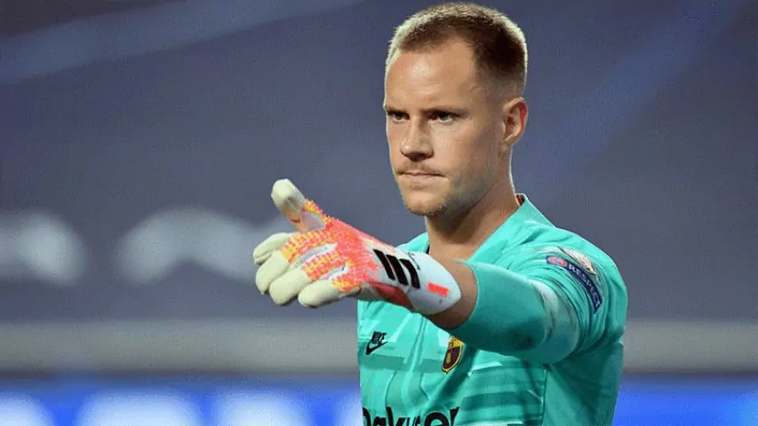 Thủ môn giữ bình tĩnh hay nhất trên thế giới Marc-Andre Ter Stegen.