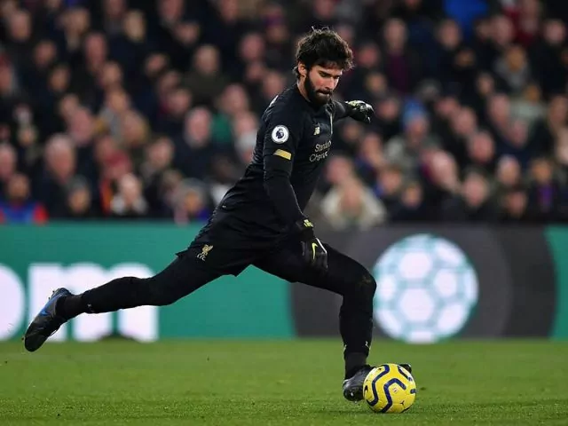 Thủ môn giỏi nằm trong top đầu trên thế giới Alisson chơi tại Liverpool.