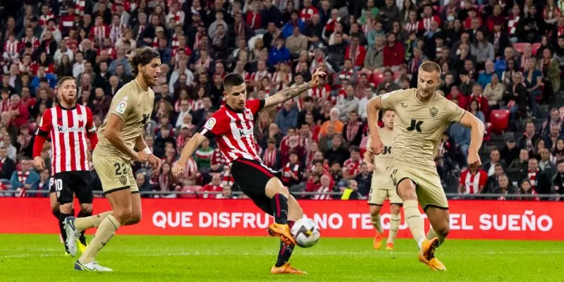 Tâm điểm trận đấu giữa Athletic Bilbao vs UD Almeria