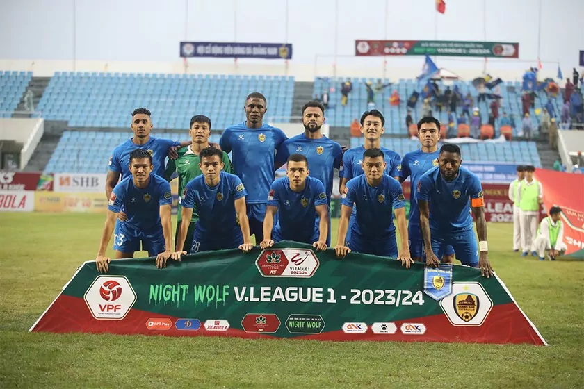 Top CLB đứng đầu bảng xếp hạng V-League mùa giải 2023 - 2024