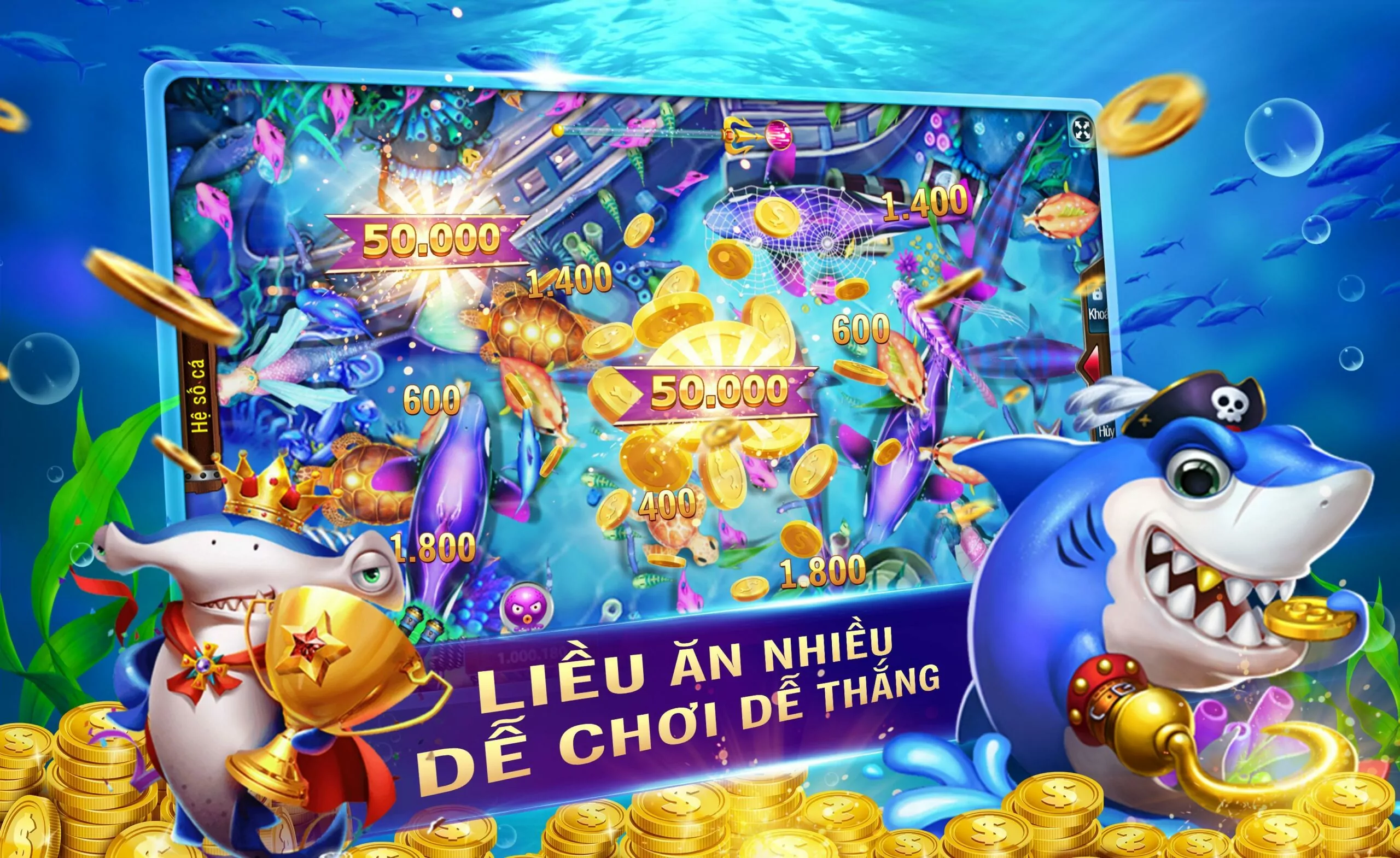 Các hình thức đổi thưởng của game bắn cá online